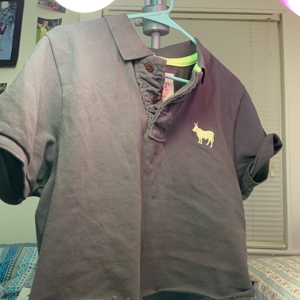 Button down Crop Top - Picture 5 of 5